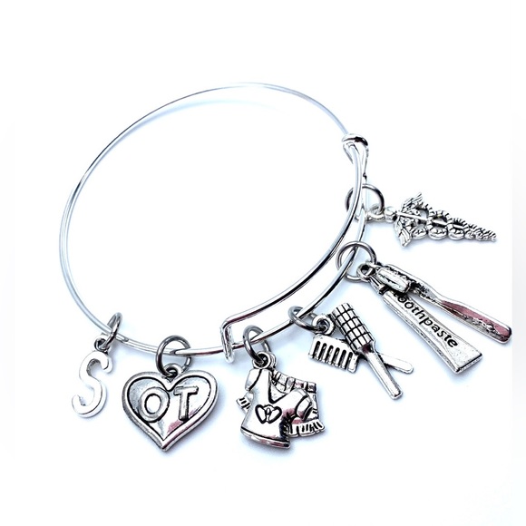 Occupational Therapist Bracelet Therapy Charms May Be Personalized - Picture 4 of 7